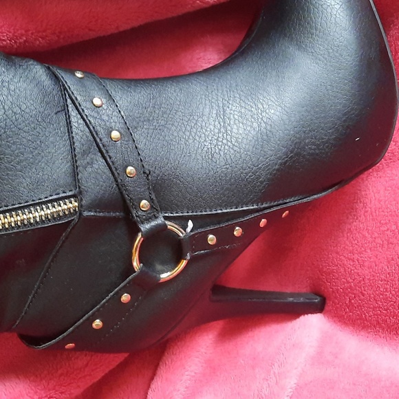 Women's high heeled boot - Picture 3 of 9